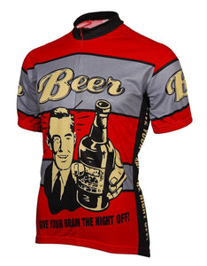 Red Beer Cycling Jersey