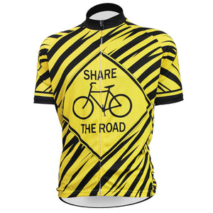 Share The Road Black and Yellow